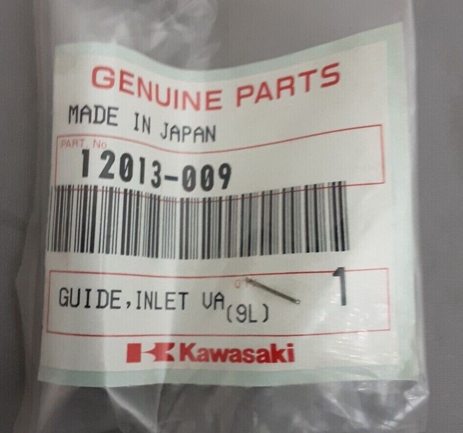 NEW GENUINE KAWASAKI 12013-009 GUIDE, INLET VALVE GPz ZX1100 ZX750 KL600 KL250