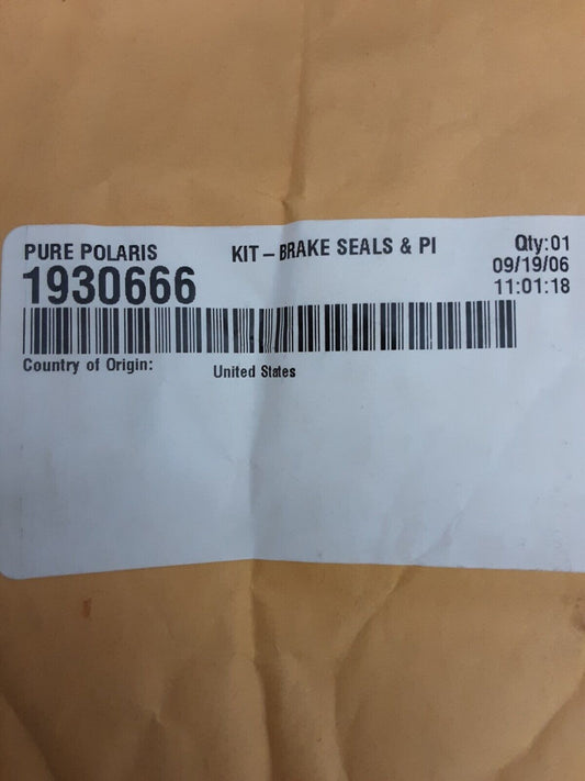 NEW GENUINE POLARIS 1930666 KIT BRAKE SEALS & PISTON Big Boss Trail Boss 1989-93