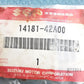 NEW GENUINE SUZUKI 14181-42A00 GASKET, EXHAUST PIPE A100 AS100 AC100 GV1200 1969