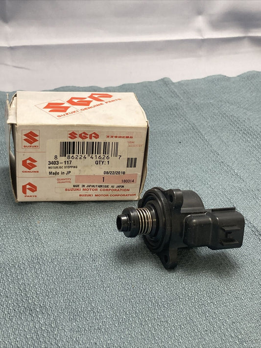 NEW GENUINE SUZUKI 3403-117 MOTOR, ISC STEPPING