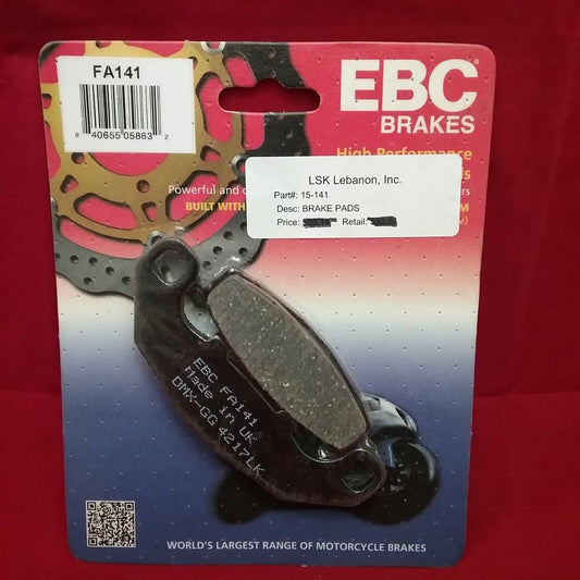 NEW EBC FA141 HIGH PERFORMANCE SINTERED BRAKE PADS