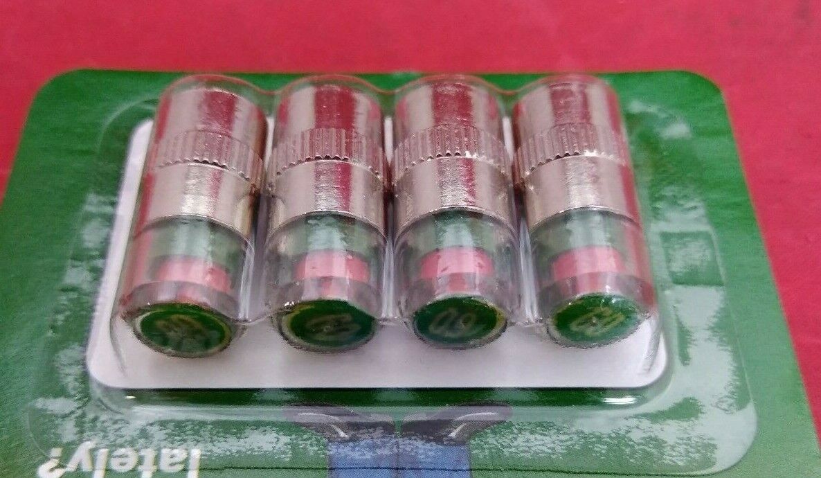 NEW Accu-Pressure Safety Tire Caps, Set of 4 (60 psi) / 9314800060