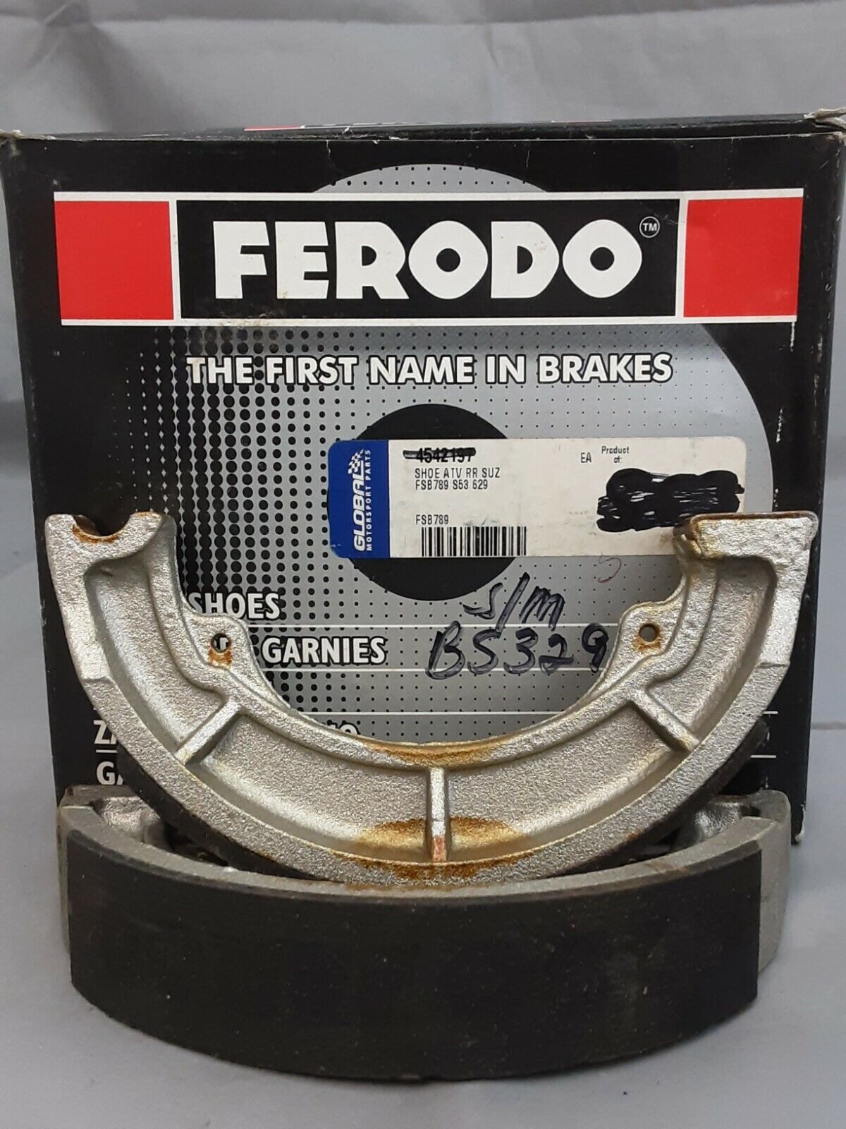 NEW FERODO FSB 789 REAR BRAKE SHOES SUZUKI LTF250