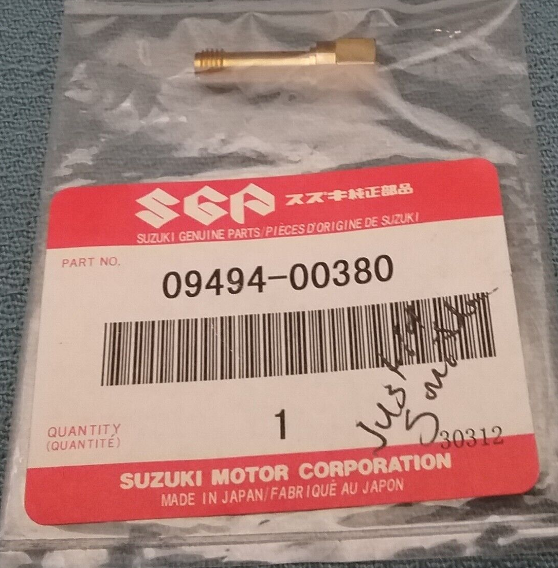 NEW GENUINE SUZUKI 09494-00380, JET, NEEDLE ( E-6), 1983-2005