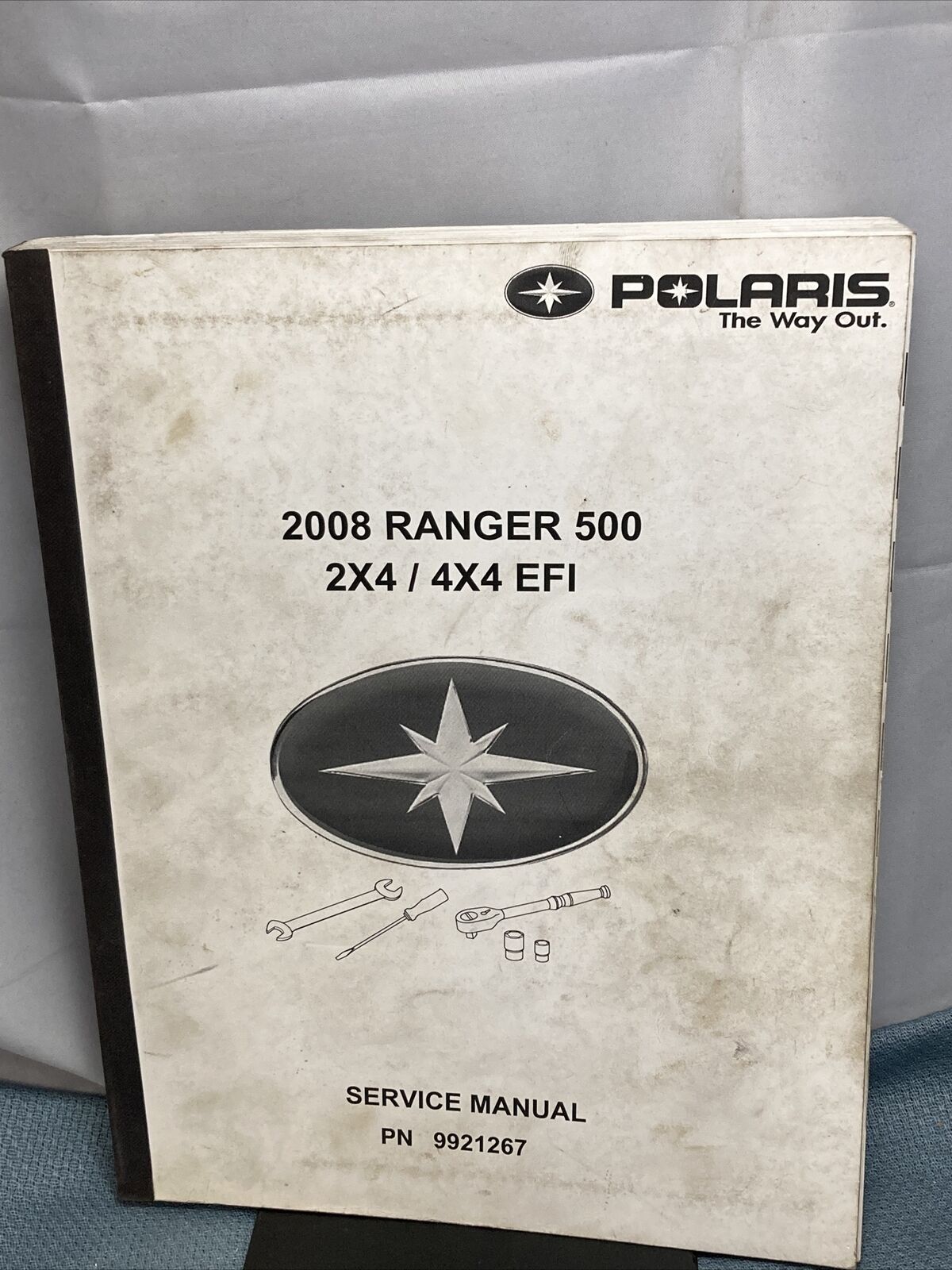 GENUINE POLARIS 9921267 RANGER 500 2X4/4X4 EFI SERVICE MANUAL 2008