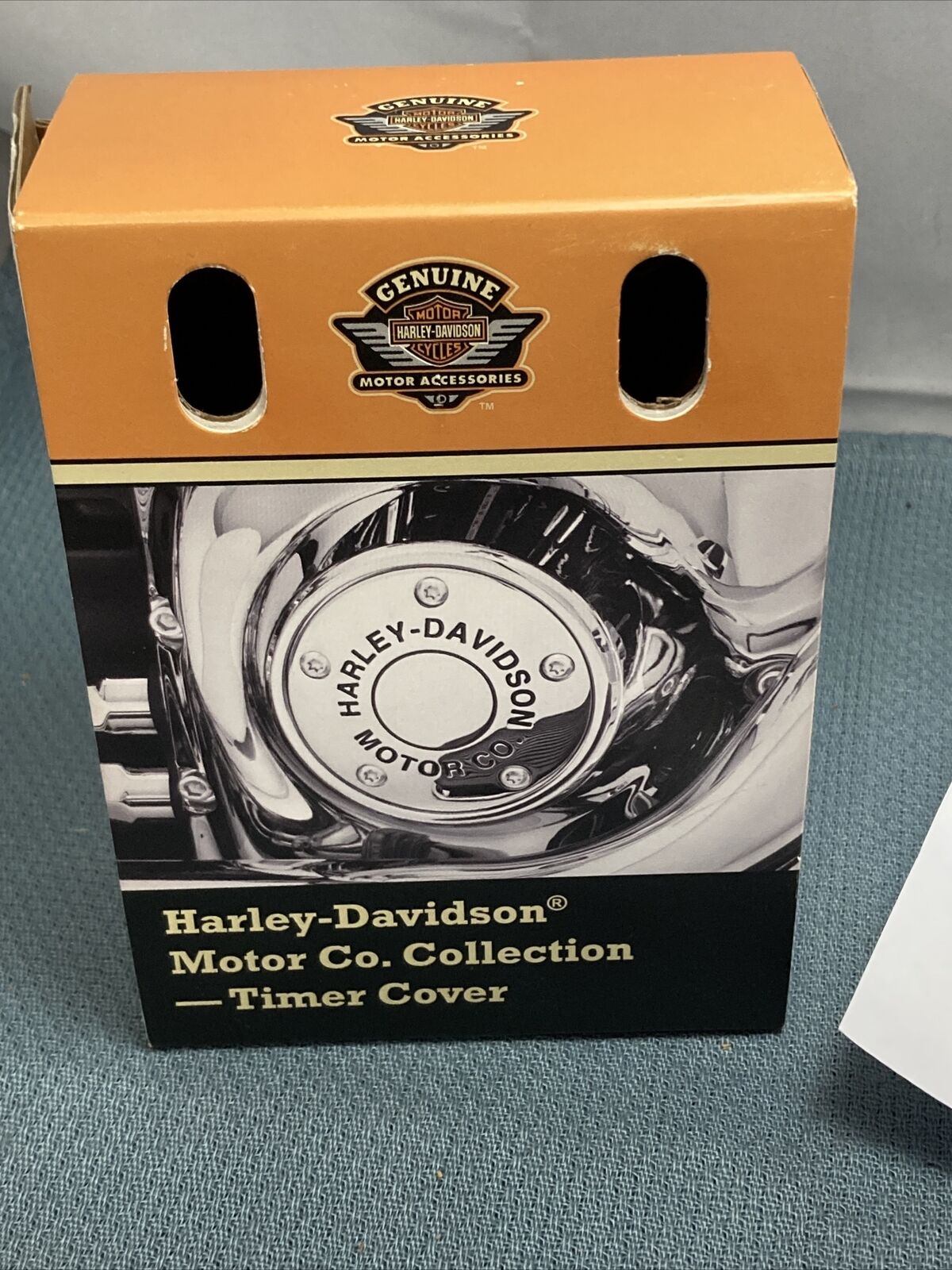 NEW GENUINE HARLEY DAVIDSON 32047-99A LOGO TIMER COVER