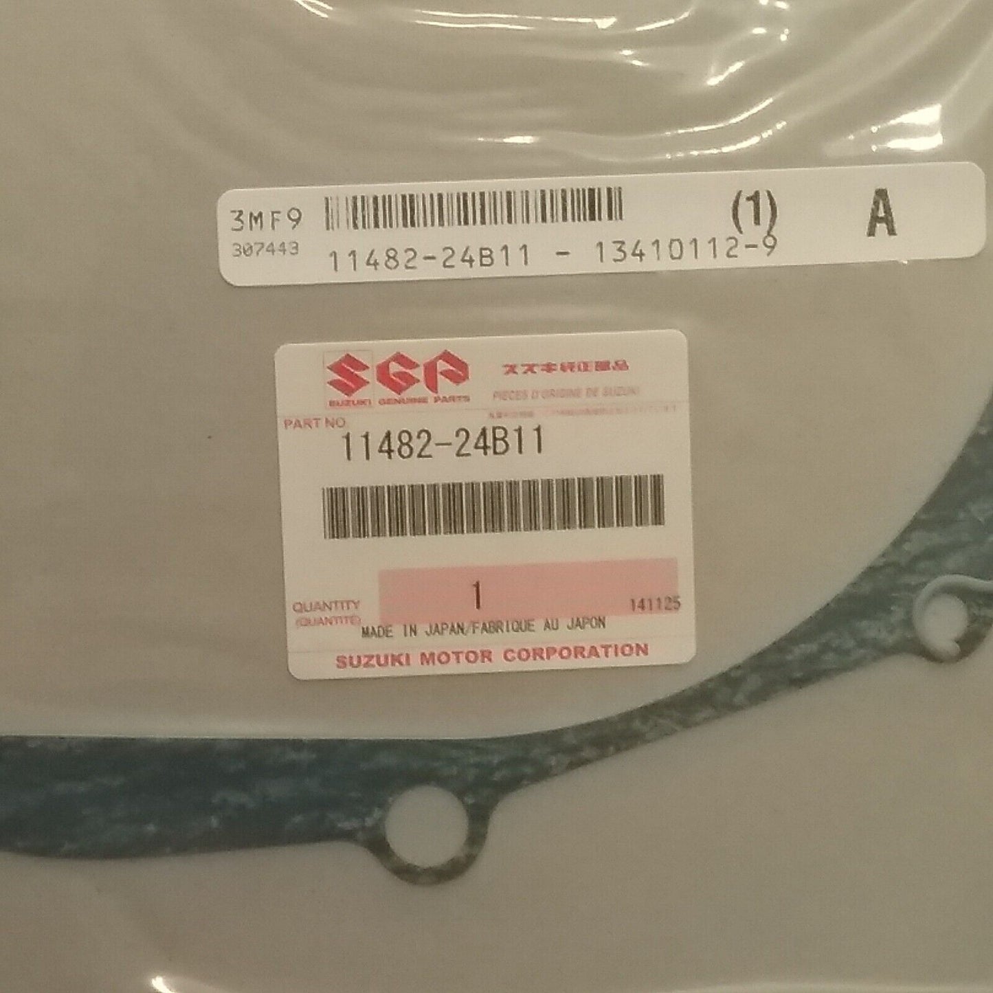 NEW GENUINE SUZUKI 11482-24B11 GASKET, CLUTCH COVER LS650
