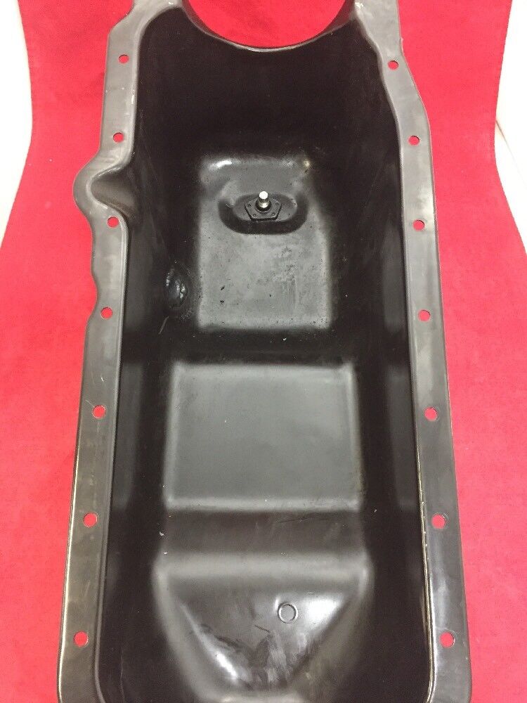 NEW MERCRUISER 10242245 SMALL BLOCK V-8 GM OIL PAN Modified w/Side Bung