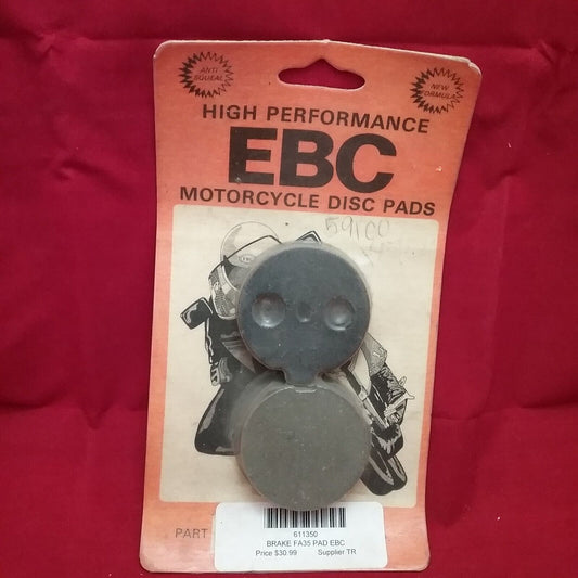 NEW EBC FA35 ORGANIC BRAKE PADS Suzuki GS400 GS425