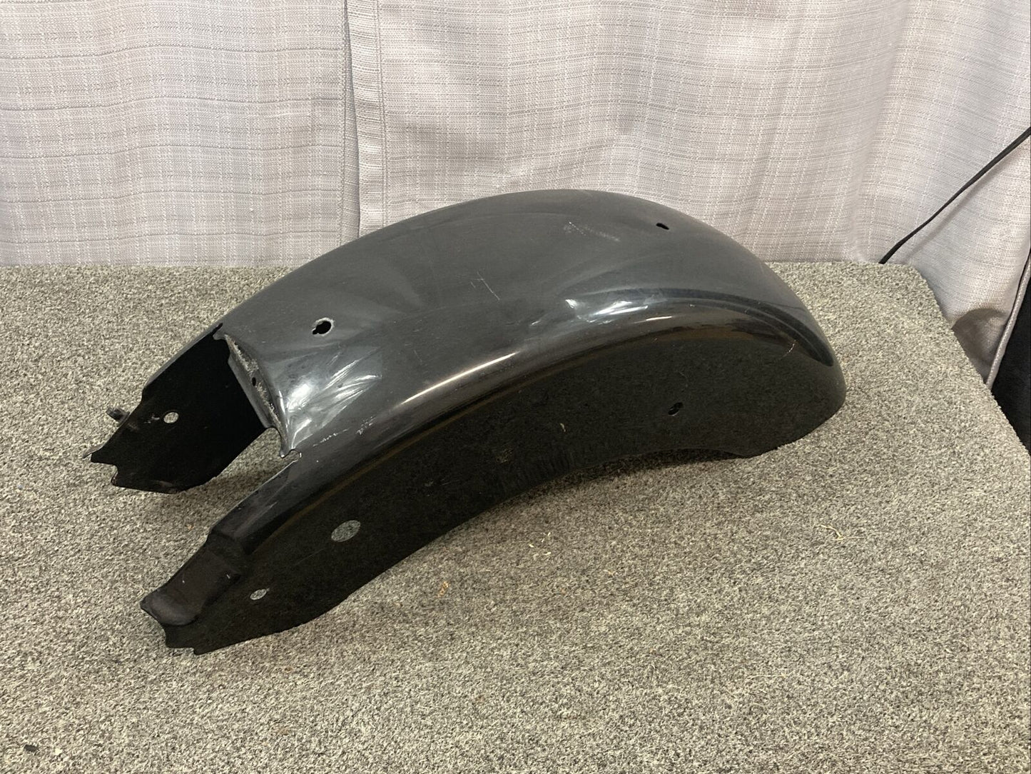 HARLEY DAVIDSON FLS REAR FENDER, BLACK