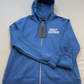 NEW GENUINE HARLEY DAVIDSON 96605-22VW WOMEN'S SMALL HOODIE KNIT BLUE