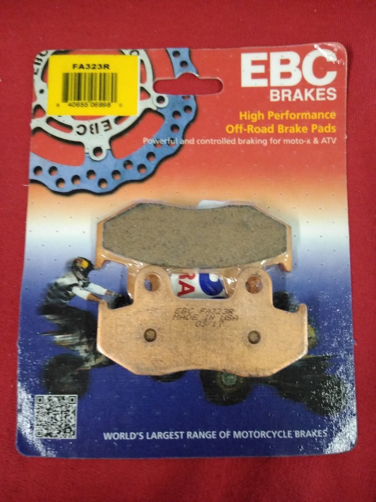 NEW EBC High Performance Motorcycle & ATV Brakes FA323R