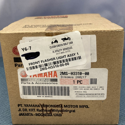 NEW GENIUNE YAMAHA 2MS-H3310-00 Front Flasher Light Assembly 1