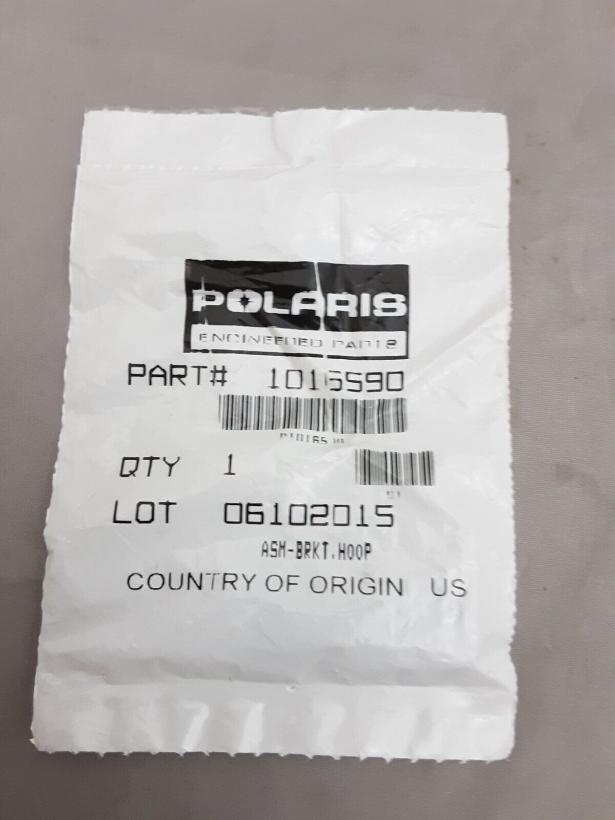 NEW GENUINE POLARIS 1016590 ASM-BRKT,HOOP V10DB36DA V11BB36 V12TW36  2010-2014