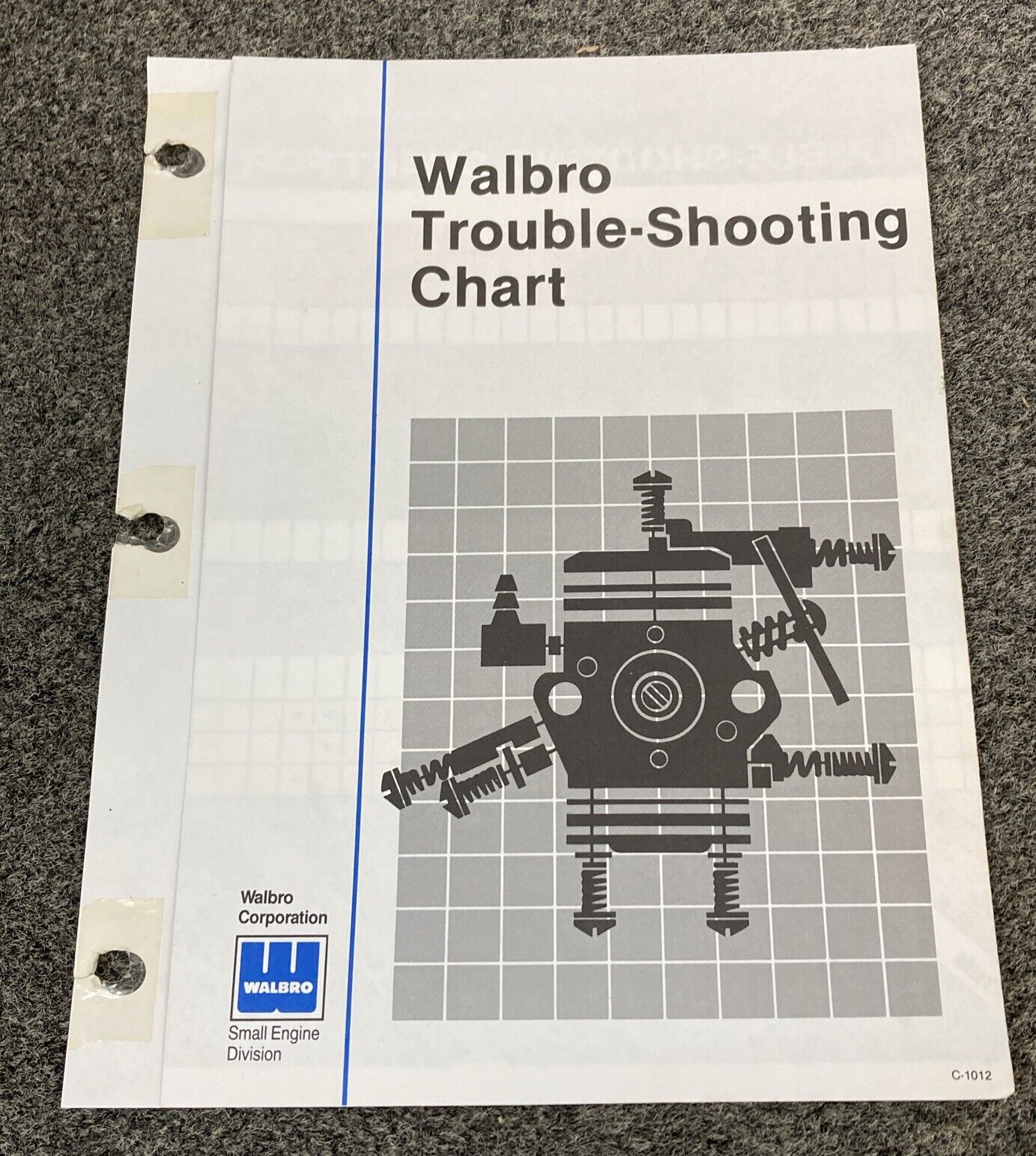 WALBRO CORPORATION ASSORTED MANUALS/SPECS 1994-2003