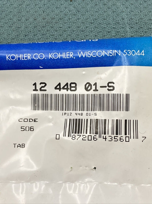 QTY 3 NEW GENUINE KOHLER 12 448 01-S TAB SUPERCEDES  1244801-S