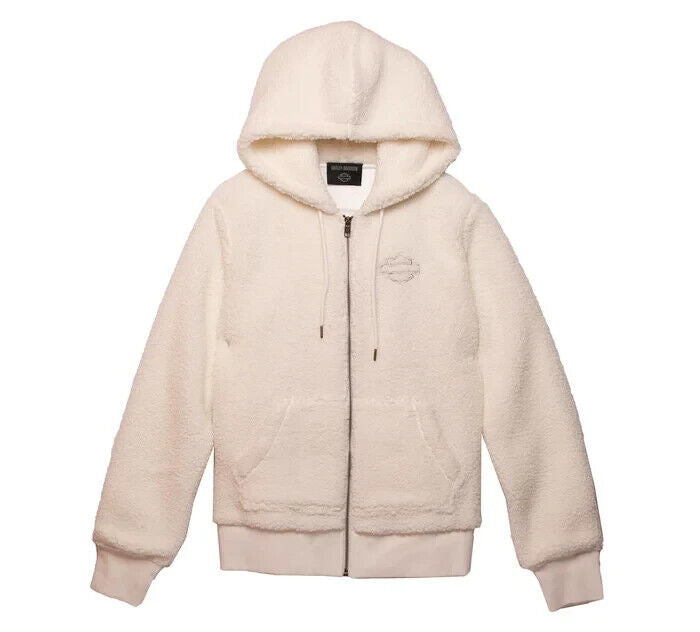 NEW GENUINE HARLEY DAVIDSON 96414-23VW MED Women's Enchanted Sherpa Knit Hoodie
