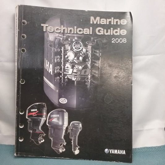 YAMAHA LIT-18865-01-08 MARINE TECHNICAL GUIDE 2008