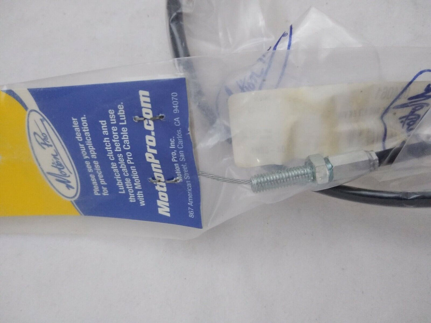 NEW Motion Pro / Black Vinyl Throttle Cable / 04-0061