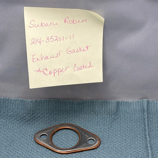 NEW REPLACES SUBARU ROBIN 214-35201-11 EXHAUST GASKET *COPPER COATED