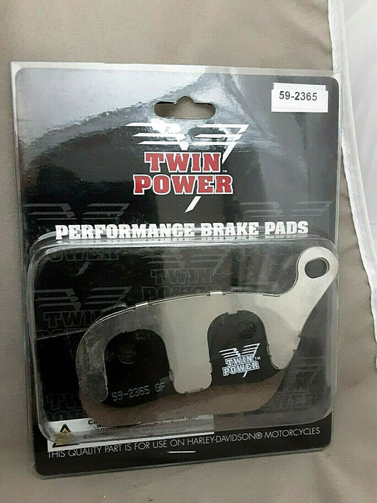 TWIN POWER 59-2365 HARLEY DAVIDSON PERFORMANCE BRAKE PADS