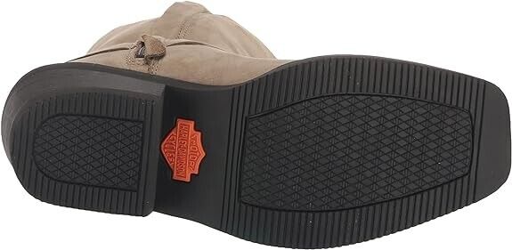 NEW HARLEY DAVIDSON D87244 SIZE 9 WOMEN'S KORSEN BROWN 7" FASHION HARNESS BOOTS