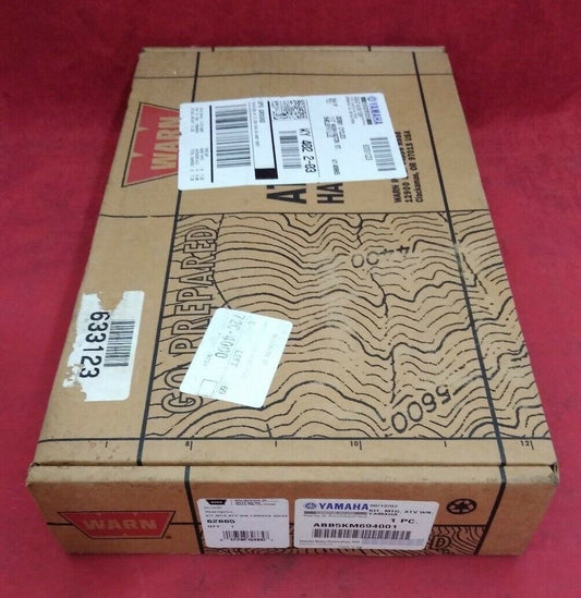 NEW WARN Yamaha Winch Mount Kit AB5KM694001 / 62665 / Black / Kodiak 660