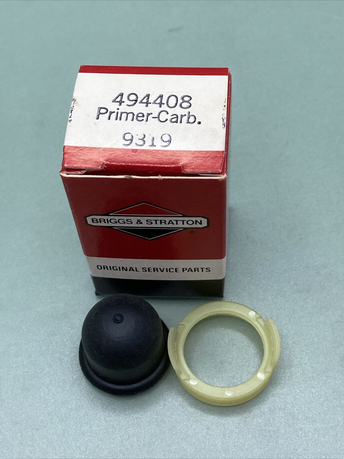 QTY 3 NEW GENUINE BRIGGS & STRATTON 494408 CARBURETOR PRIMER BULB