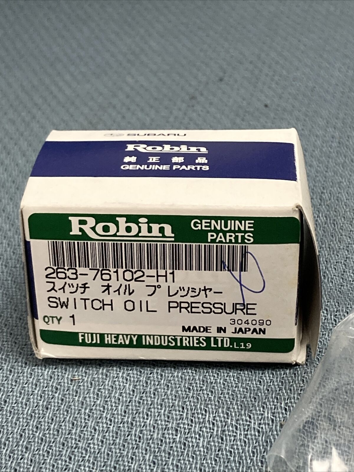 NEW ROBIN SUBARU 263-76102-H1 SWITCH, OIL PRESSURE