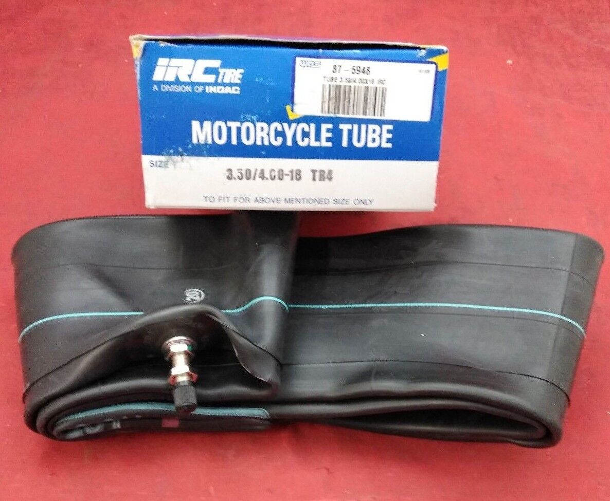 NEW IRC Motorcycle Tube 3.50/4.00-18 TR4 / 87-5948