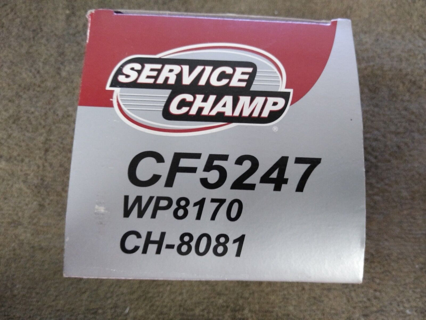 NEW Service Champ Oil Filter CF5247 / FRAM CH-8081 / WP8170