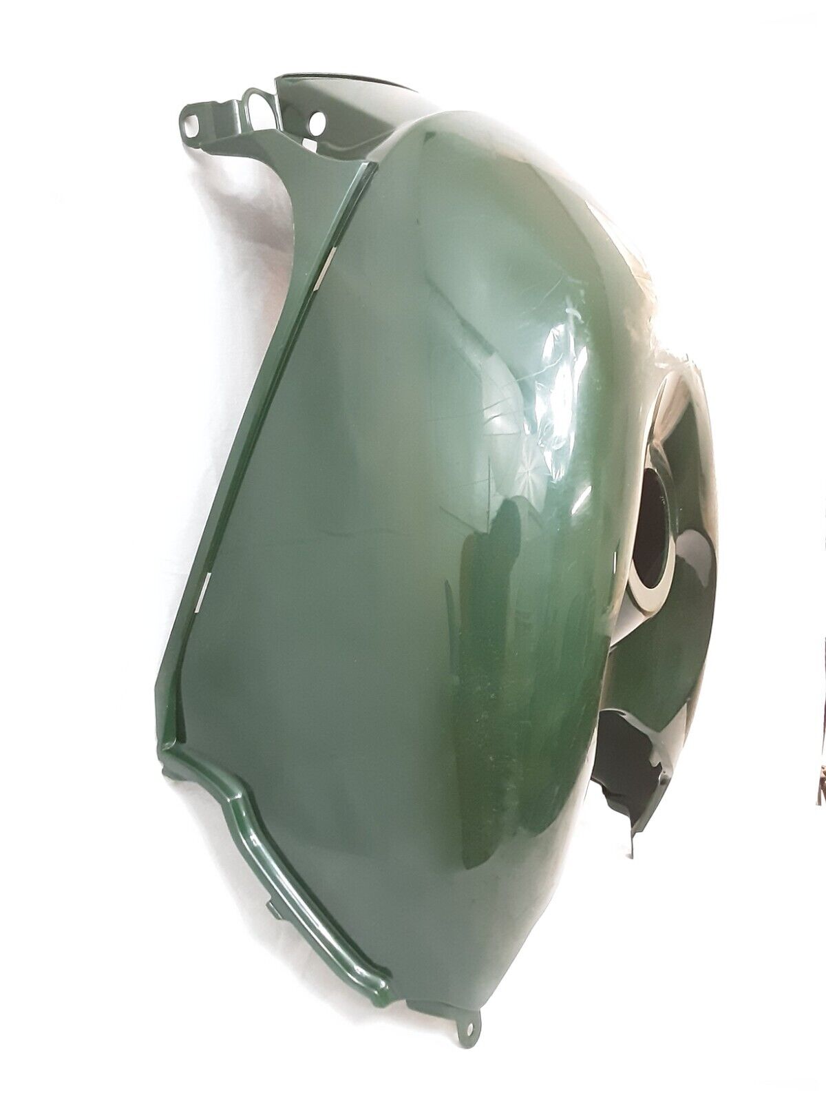 YAMAHA 5KM-2171A-00 GAS TANK SHROUD GRIZZLY YFM660 PASTEL DEEP GREEN 2002-08