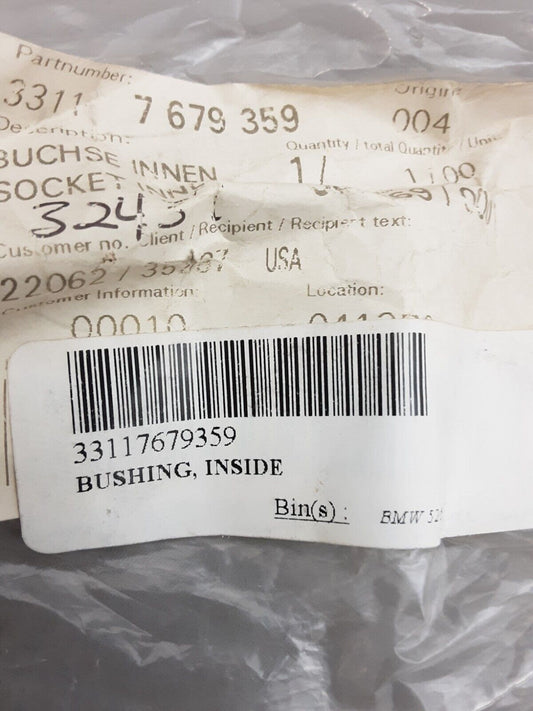 NEW GENUINE BMW 33117679359 BUSHING,INSIDE F800R F650GS F800GS 2005-2012