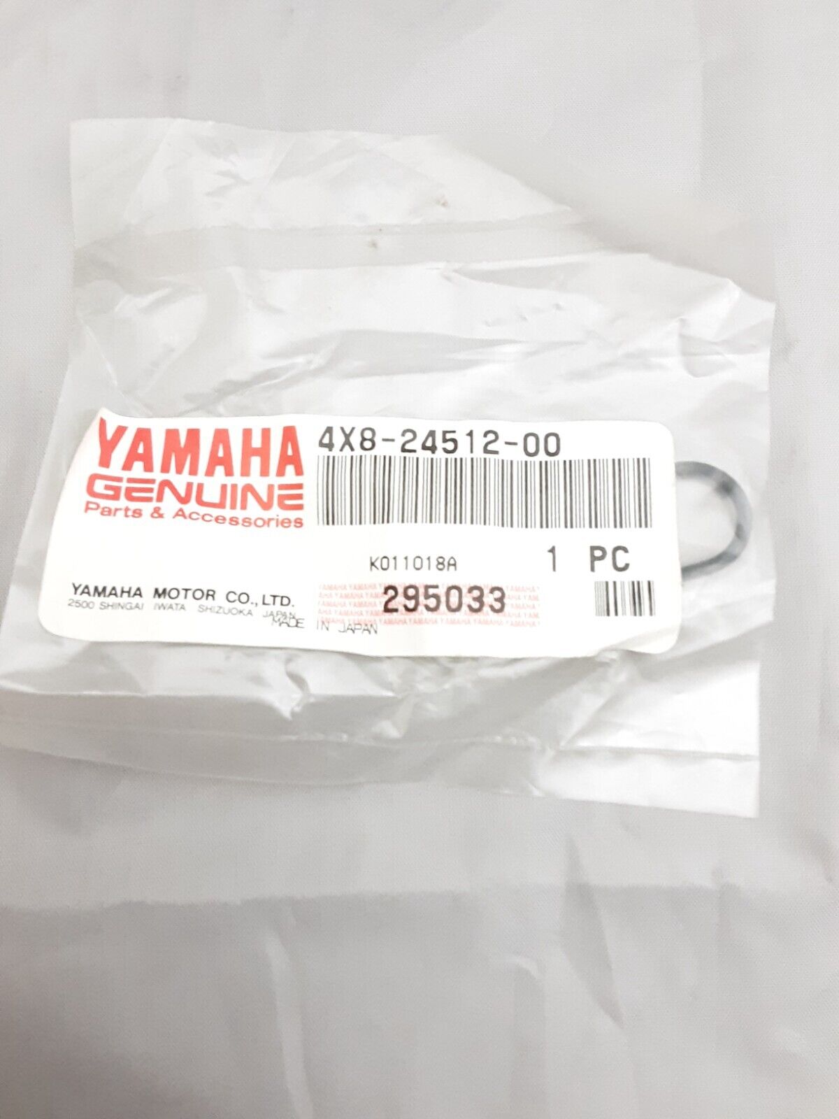 NEW GENUINE YAMAHA 4X8-24512-00 O-RING IT200 Tri-Moto YTM200 YTM225 TT600 84-12