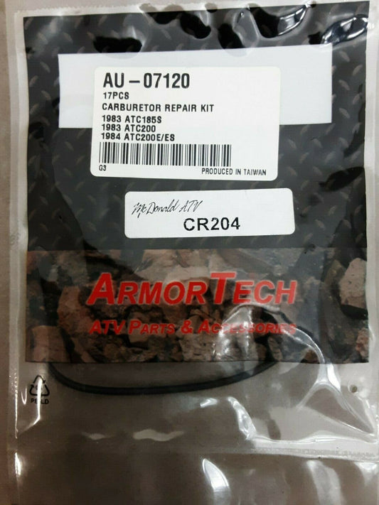 ARMOR TECH CARBURETOR REPAIR KIT AU-07120 BRAND NEW