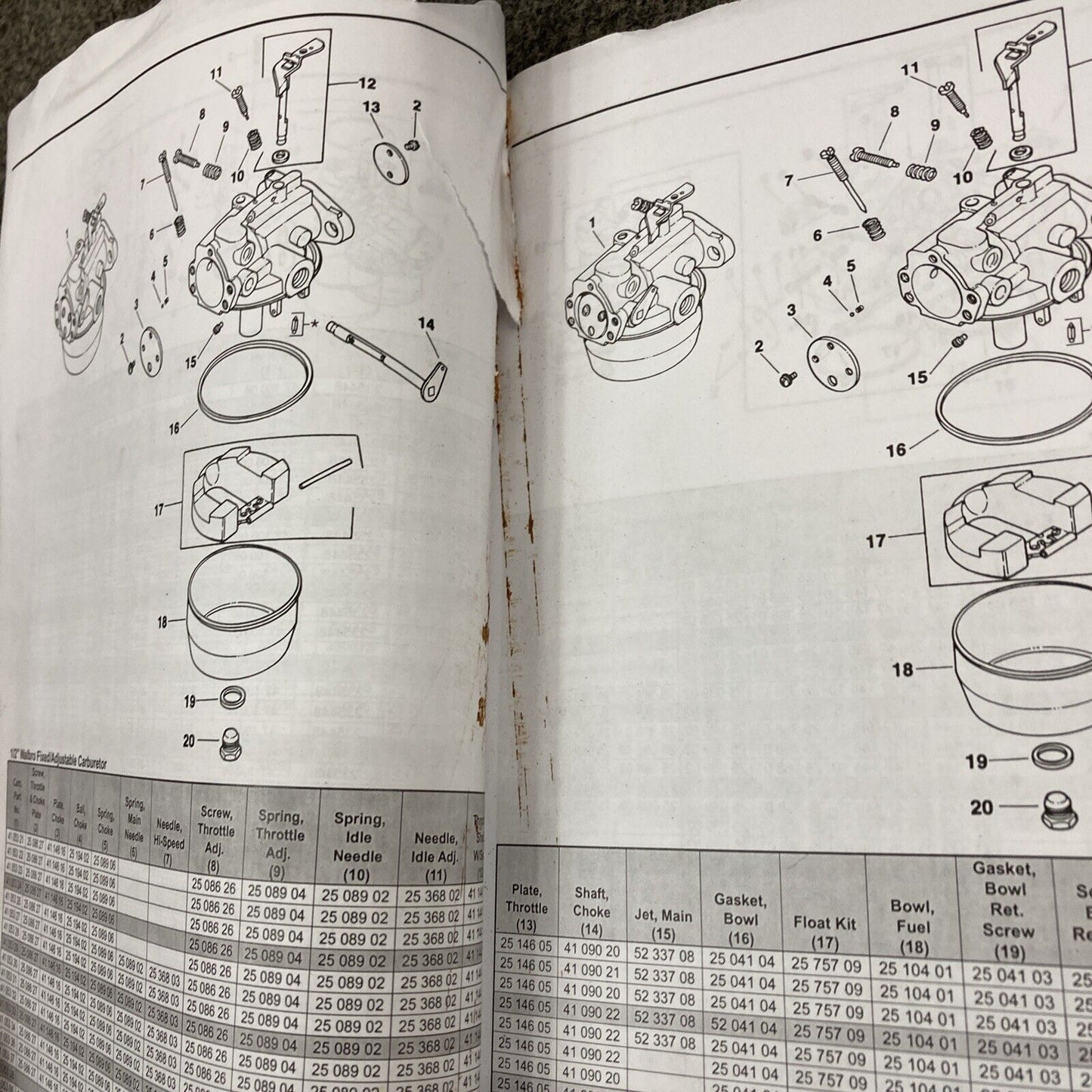 GENUINE KOHLER ENGINES REFERENCE & PARTS MANUALS