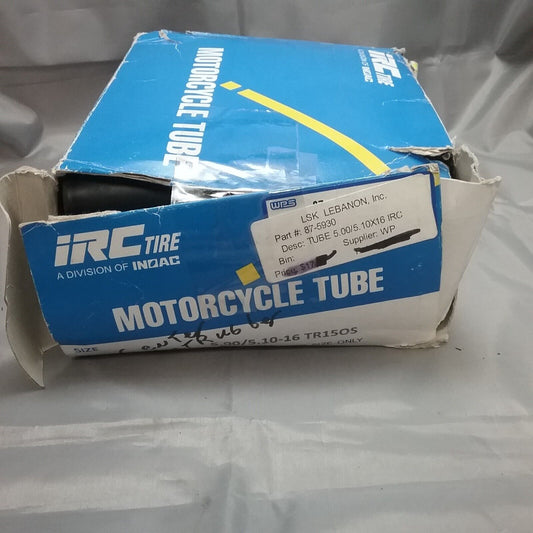 NEW IRC 87-5930 MOTORCYLE TUBE 5.00/5.10-16 TR150S