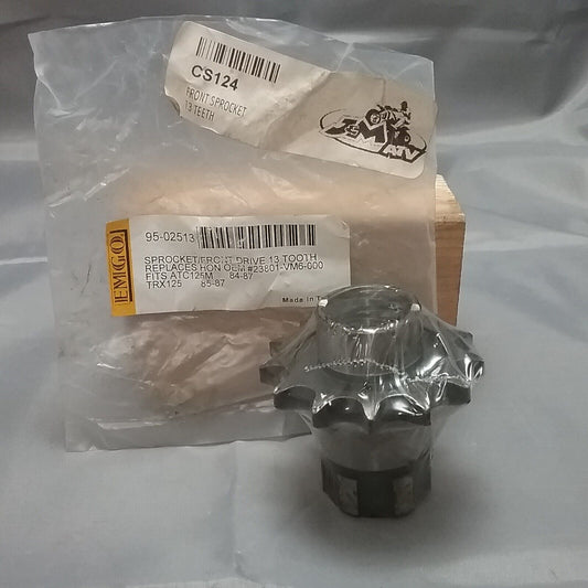 NEW J&M ATV CS124 FRONT SPROCKET 13 TEETH