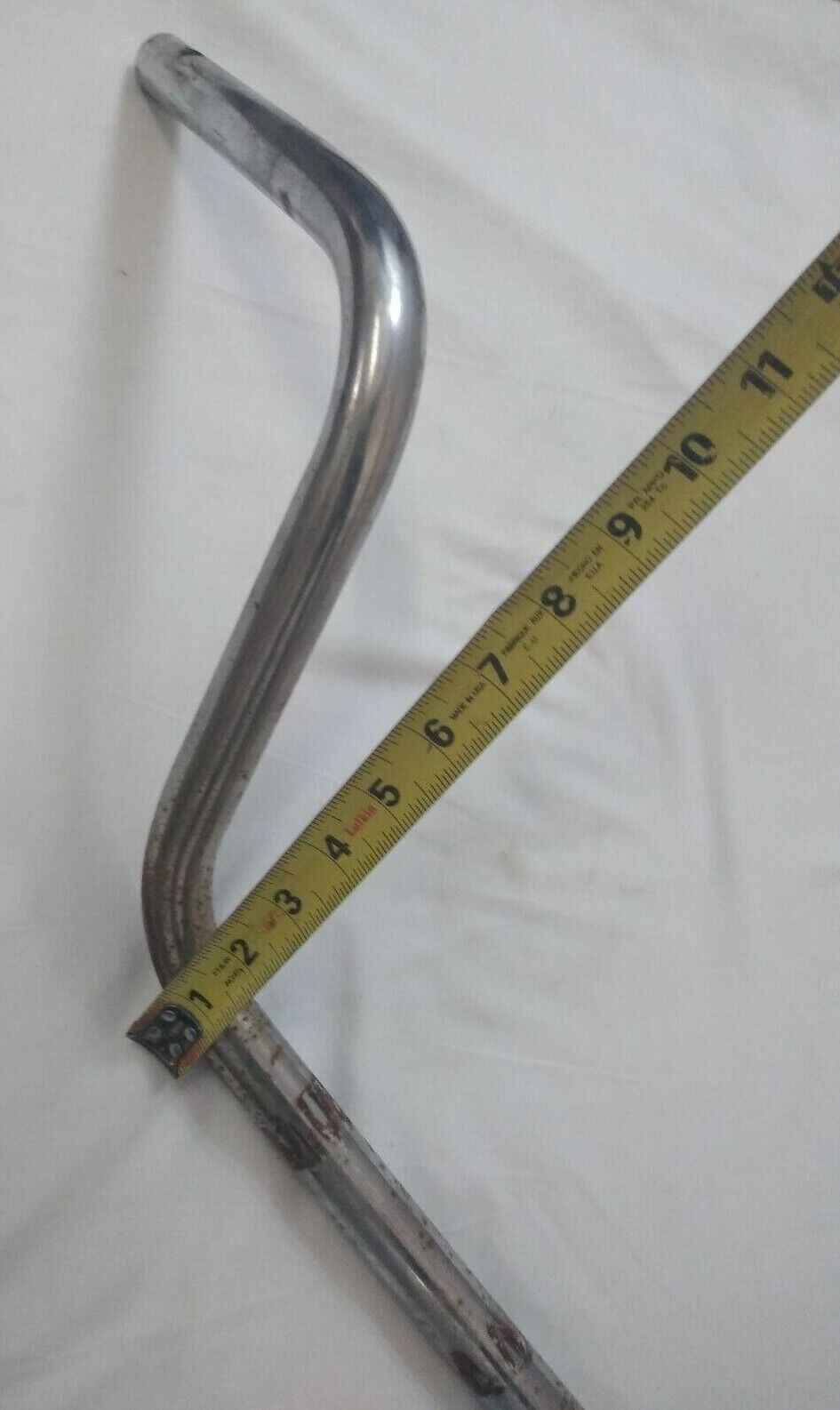 Chrome Motorcycle Handlebars 7/8" Width / 10" Handle Length / Full Length 38"