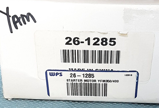 NEW WPS 26-1285 STARTER MOTOR YAMAHA YFM360/400