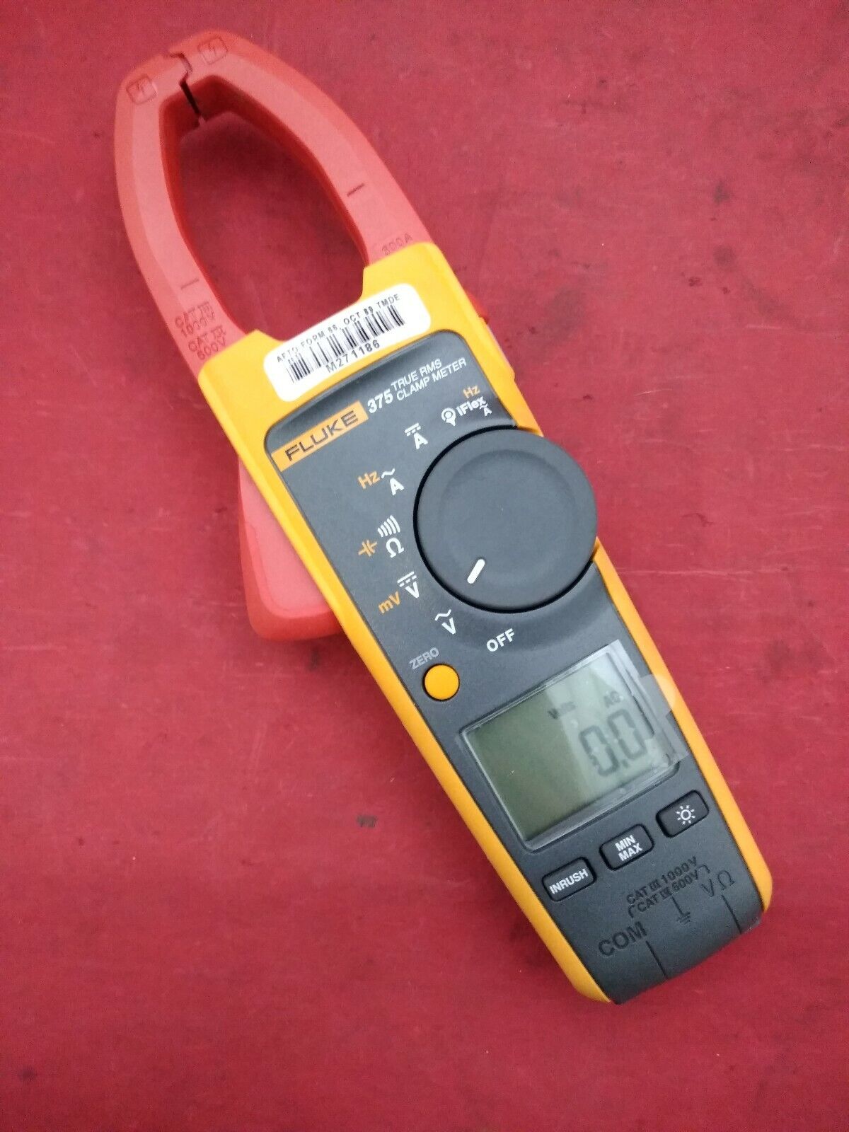 Wireless True-RMS 375 AC/DC Clamp Meter w/ Fluke Connect Compatibility and VFD