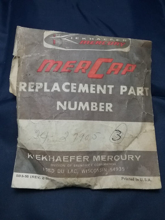 QTY3 NEW GENUINE MERCURY 24-27905 SPRING MERCURY OUTBOARD