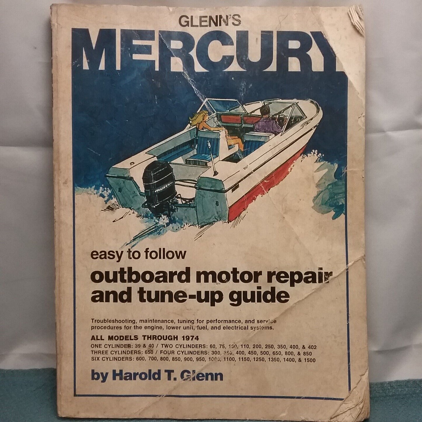 GLENN'S MERCURY 0809284359 OUTBOARD MOTOR REPAIR AND TUNE-UP GUIDE