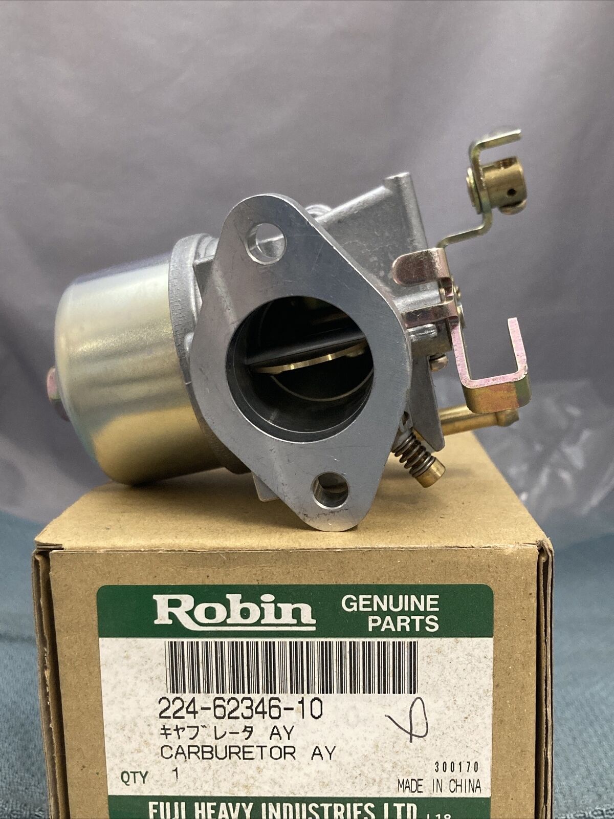NEW SUBARU ROBIN 224-62346-10 CARBURETOR SUPERSEDES 224-62346-00