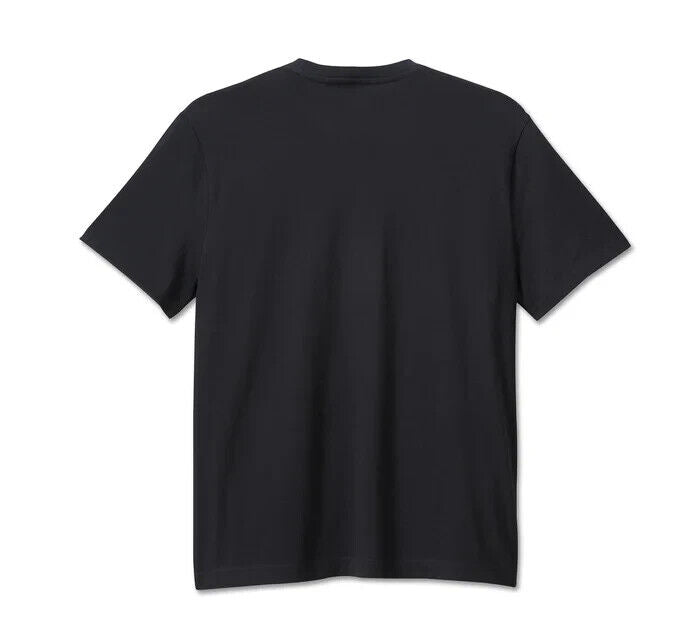 NEW GENUINE HARLEY DAVIDSON 96571-23VM Mens 120th Anniversary Knit Tee Black 4XL