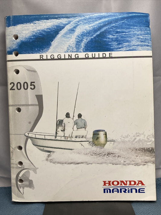 HONDA MARINE TM020 RIGGING GUIDE 2005 PPD53343-D