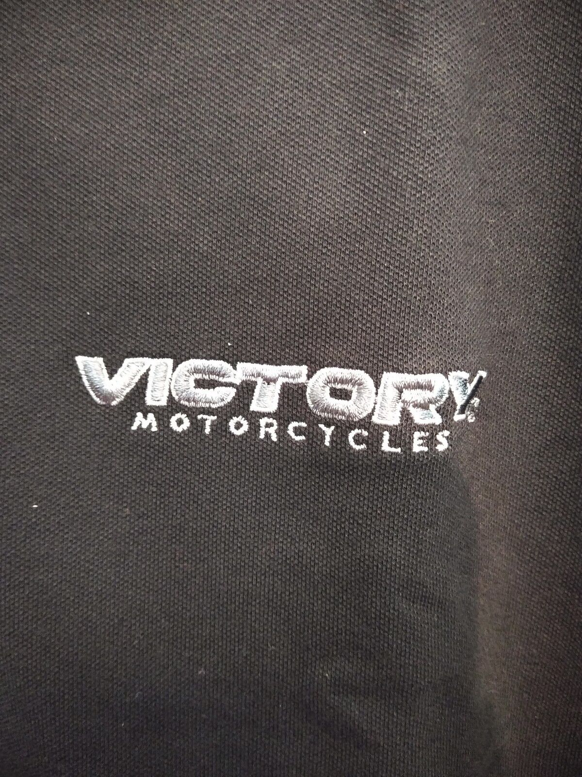NEW VICTORY Black Polo Shirt / Size Medium / P286377603