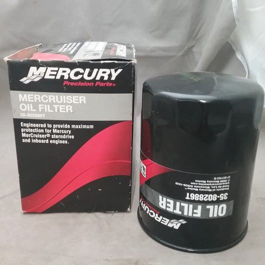 NEW MERCURY 35-802886T OIL FILTER MERCRUISER FORD 302 351