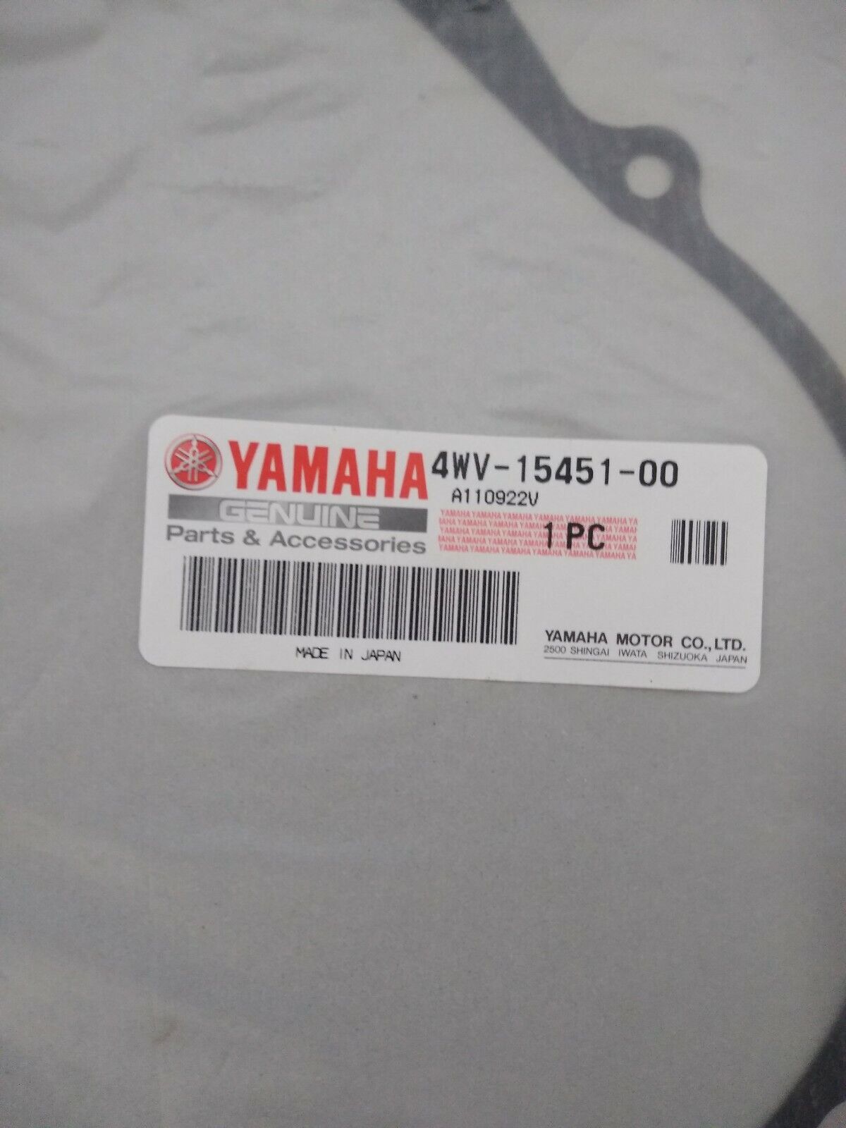 NEW Yamaha CrankCase Cover Gasket / 4WV-15451-00-00