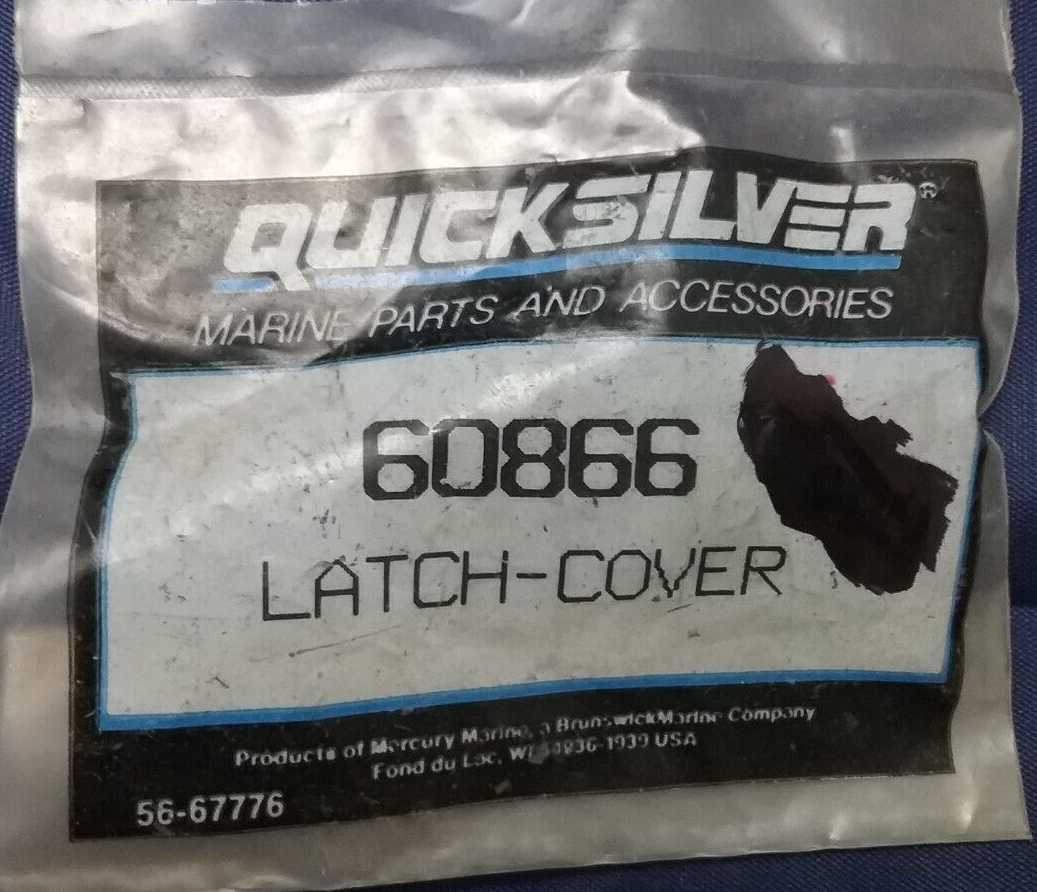 NEW QUICKSILVER 60866 LATCH, COWL MERCURY OUTBOARD 40HP